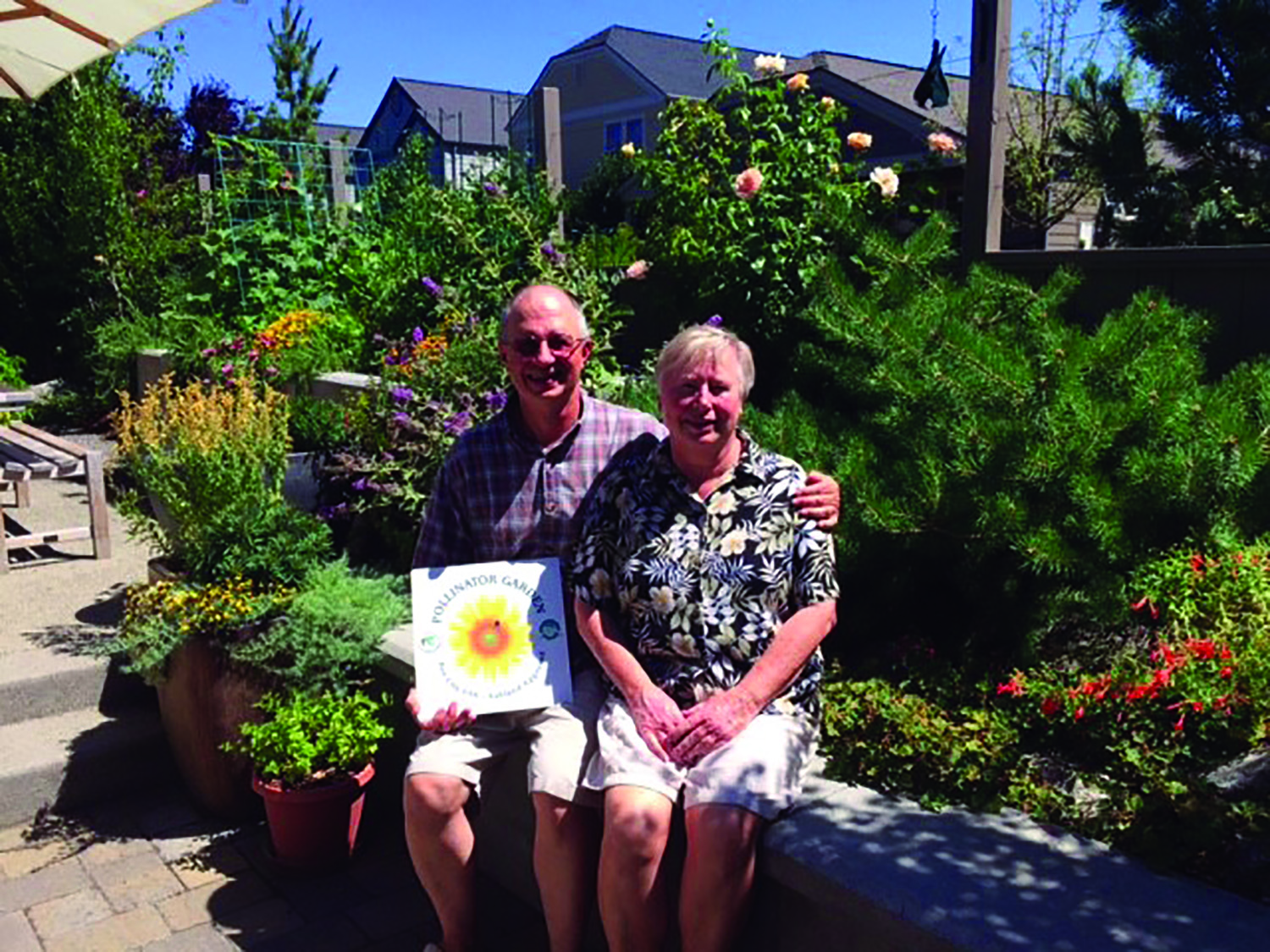 Don and Carolyn Hunsaker - Pollinator Garden
