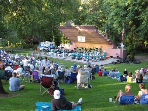 City Band Concerts in Lithia Park 