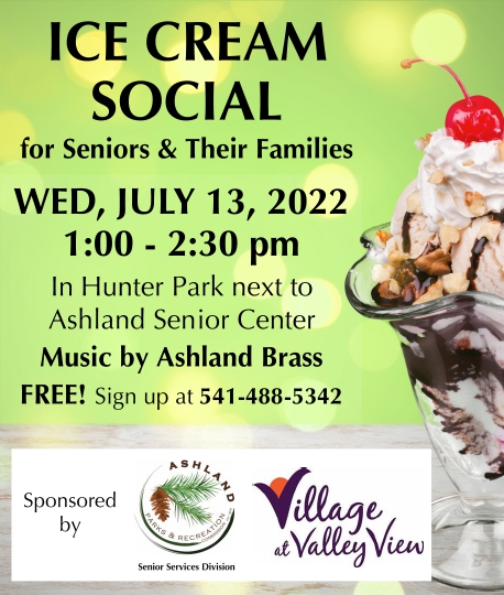 Ice Cream Social with the Senior Services Division