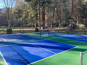 Pickleball Courts in Lithia Park 