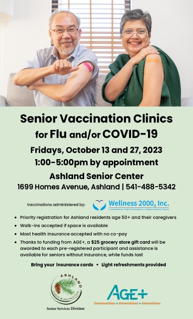 Flu and COVID-19 Vaccination Clinic for Seniors