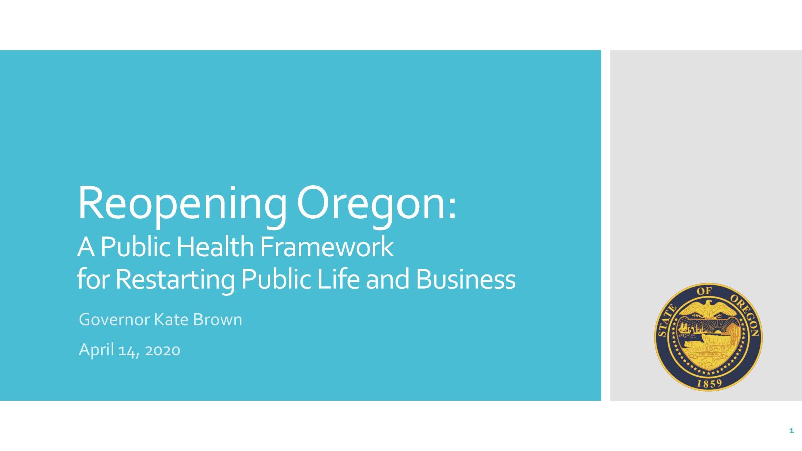 Reopening Oregon page 1