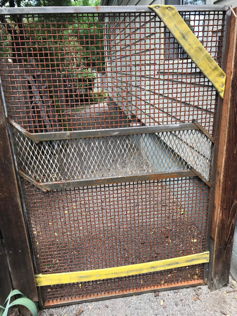 metal fence example