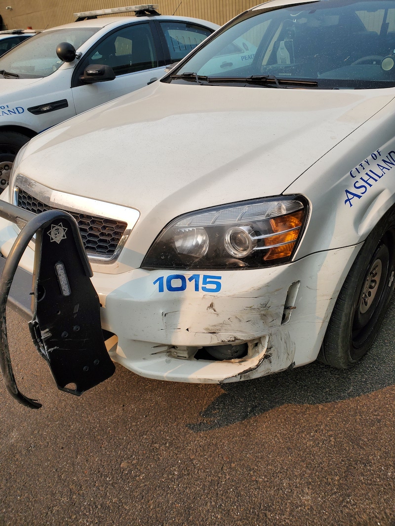 Police Car Damage