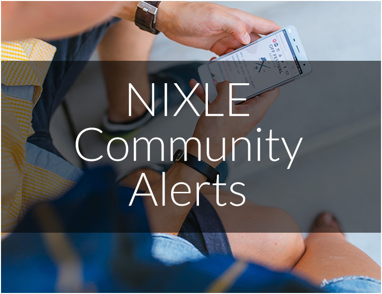 NIXLE Community Alert
