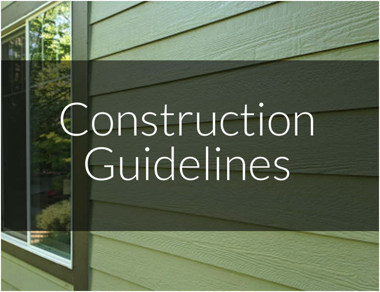 Construction Guidelines Information