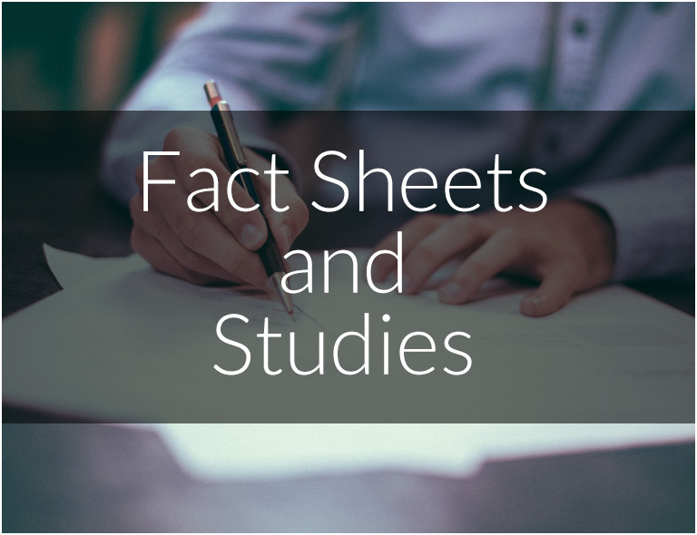 Fact Sheets & Studies